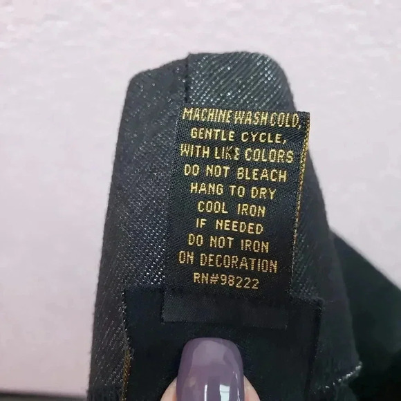 Serena Williams Black Shimmer Leggings Size Small - Picture 6 of 6